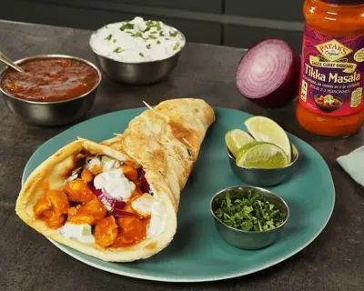 MENU SANDWICH POULET TIKKA