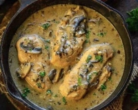 POULET CHAMPIGNONS